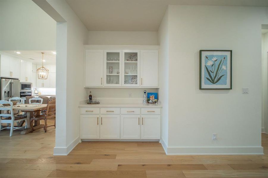 Furnished interior view inside a new home in The Homestead - 62', Rockwall (Image 12). Furnished interior view inside a new home in The Homestead - 62', Rockwall (Image 12).