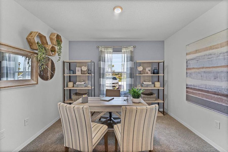 Furnished interior view inside a new home in , Winter Haven (Image 11). Furnished interior view inside a new home in , Winter Haven (Image 11).
