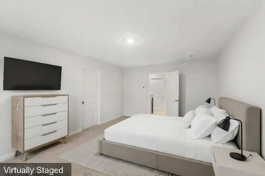 Furnished interior view inside a new home in , Dawsonville (Image 14).