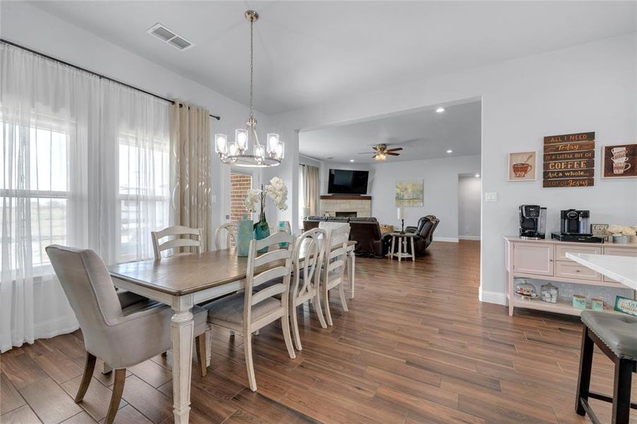 Furnished interior view inside a new home in , Maypearl (Image 13).