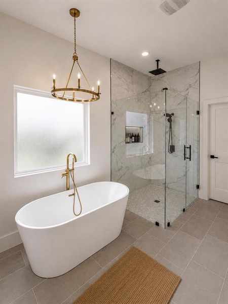 Furnished interior view inside a new home in , Whitesboro (Image 17).