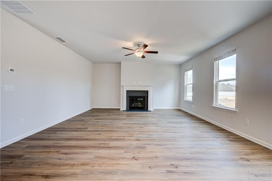 Spacious, unfurnished interior of a new home in Hamilton Lakes, Lawrenceville (Image 17). Spacious, unfurnished interior of a new home in Hamilton Lakes, Lawrenceville (Image 17).