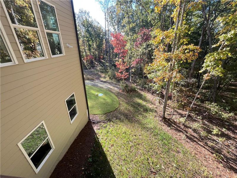 Exterior details and patio area of a home in Liberty Springs, Woodstock (Image 25). Exterior details and patio area of a home in Liberty Springs, Woodstock (Image 25).