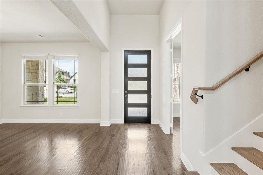 Spacious, unfurnished interior of a new home in Mockingbird Heights Classic 60, Midlothian (Image 31). Spacious, unfurnished interior of a new home in Mockingbird Heights Classic 60, Midlothian (Image 31).