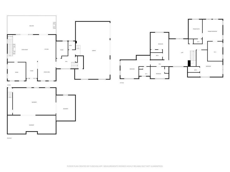 2D floor plan layout of this home in , Dawsonville, GA (Image 7).