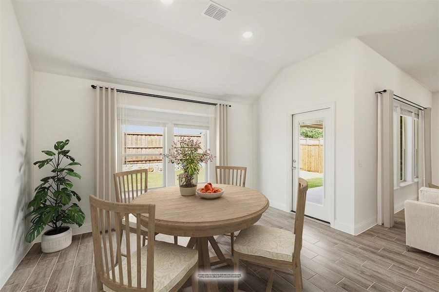 Furnished interior view inside a new home in Somerset, Venus (Image 9).