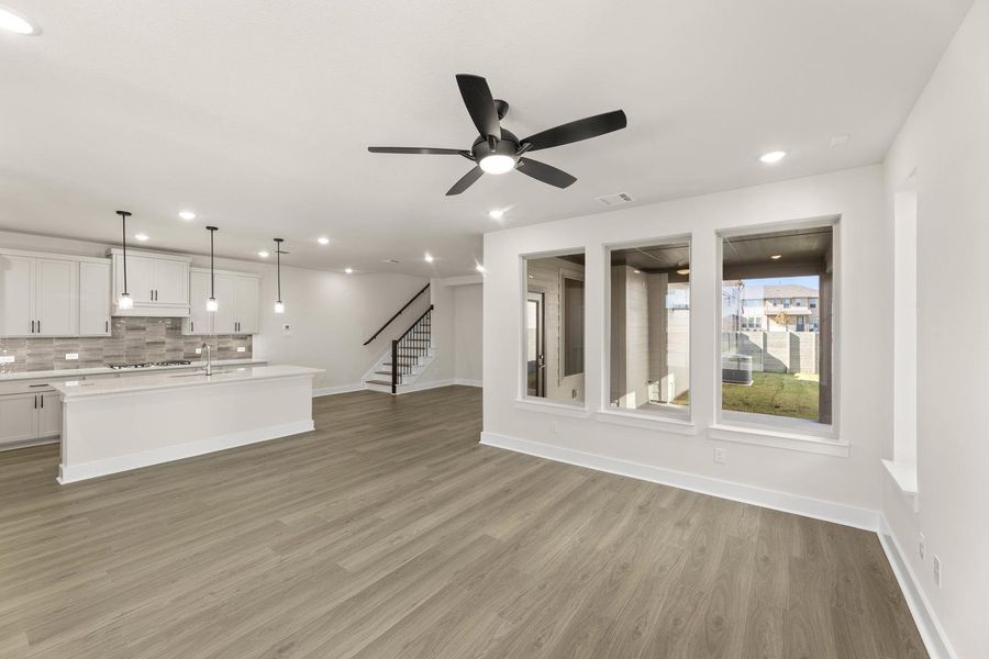 Spacious, unfurnished interior of a new home in The Retreat at Harvest, Argyle (Image 15). Spacious, unfurnished interior of a new home in The Retreat at Harvest, Argyle (Image 15).