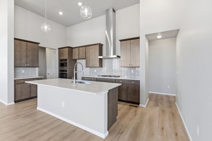 Furnished interior view inside a new home in The Estates Collection at Murphy Creek, Aurora (Image 6).