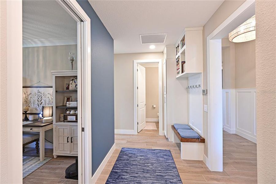 Furnished interior view inside a new home in LakeHouse Cove at Waterside, Sarasota (Image 7).