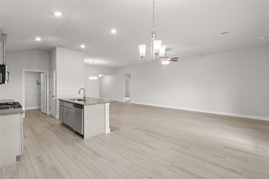 Spacious, unfurnished interior of a new home in River Ranch Trails, Dayton (Image 17). Spacious, unfurnished interior of a new home in River Ranch Trails, Dayton (Image 17).