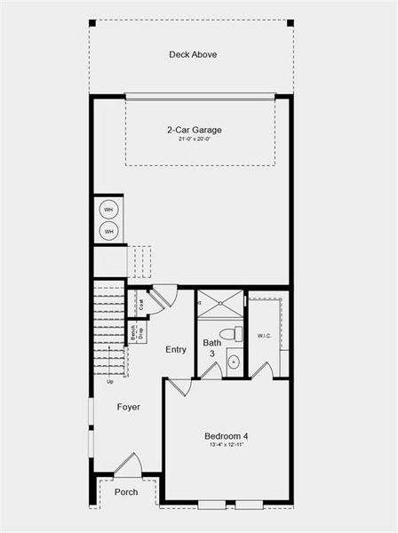 2D floor plan layout of this home in Henson Square, Lawrenceville, GA (Image 4). 2D floor plan layout of this home in Henson Square, Lawrenceville, GA (Image 4).