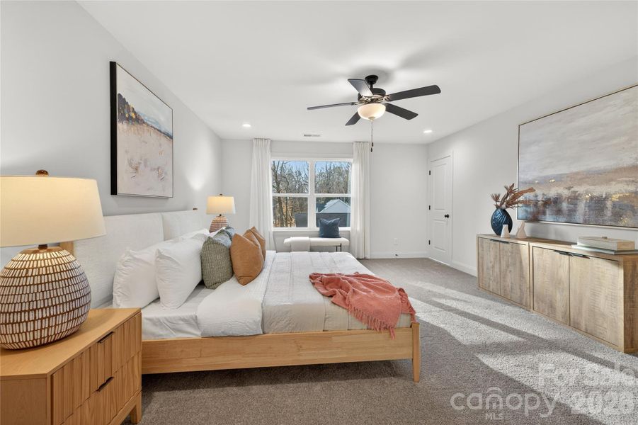 Furnished interior view inside a new home in , Waxhaw (Image 16).