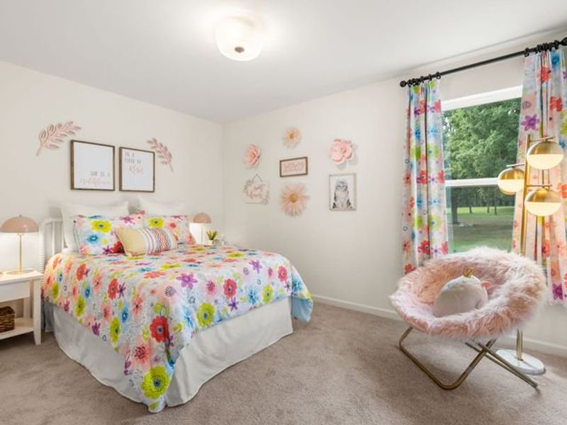 Representative furnished interior of a home built from the Baxter by True Homes in Oaks at St Martin, Oakboro (Image 10).
