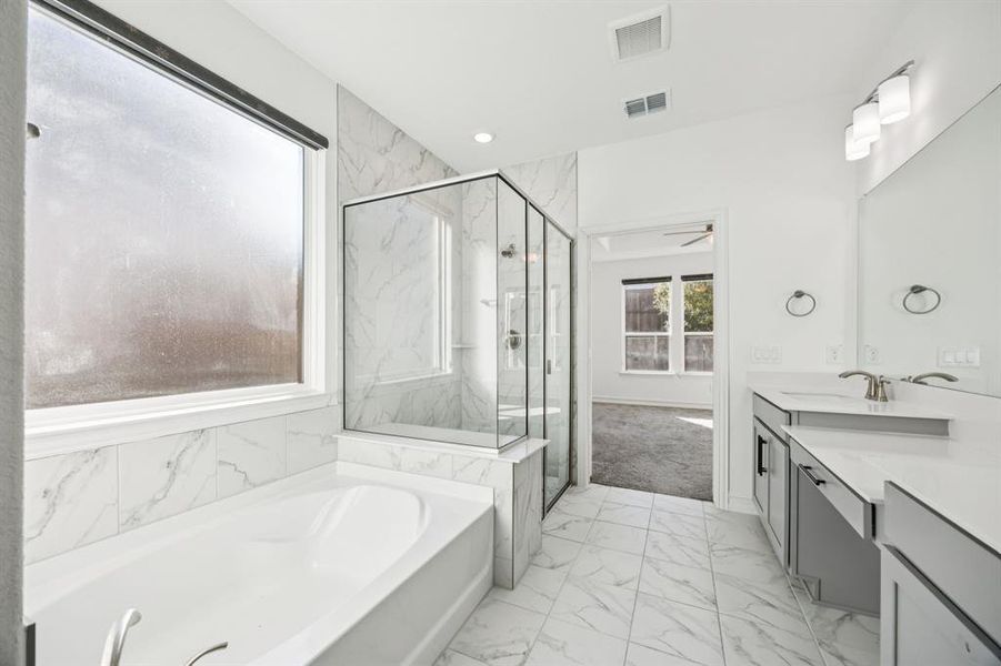 Furnished interior view inside a new home in , McKinney (Image 9). Furnished interior view inside a new home in , McKinney (Image 9).