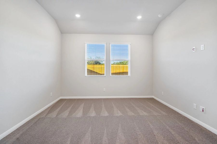 Representative unfurnished interior of a home built from the Granbury by Ashton Woods in The Trails at Carmel, Pflugerville (Image 24).