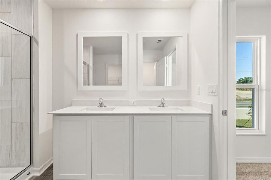 Furnished interior view inside a new home in Peach Crossings, Winter Haven (Image 11).