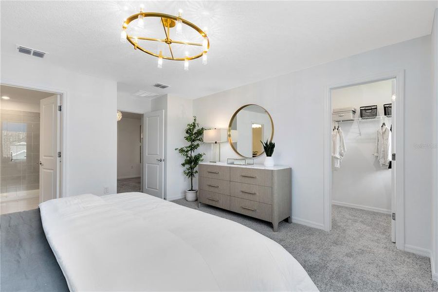 Furnished interior view inside a new home in The Cove at Nona Sound, Orlando (Image 24). Furnished interior view inside a new home in The Cove at Nona Sound, Orlando (Image 24).