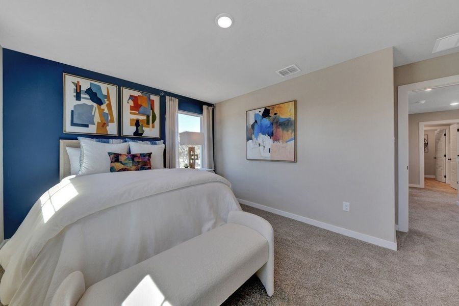 Representative furnished interior of a home built from the Maverick by Hakes Brothers in Veranda Designer, San Antonio (Image 25).