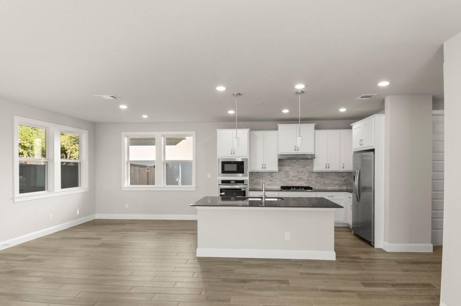 Furnished interior view inside a new home in Clear Creek, Round Rock (Image 11).