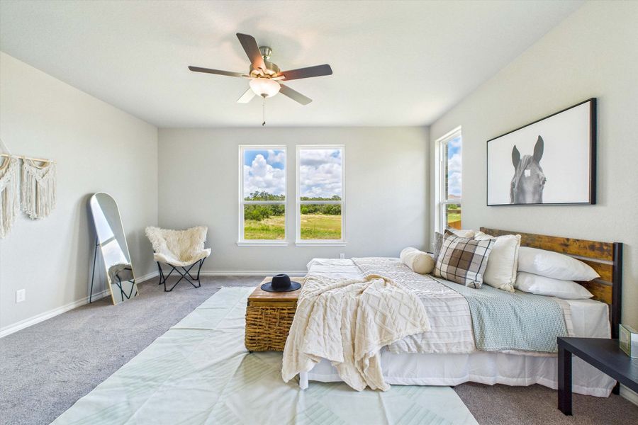Representative furnished interior of a home built from the The Foster E by Davidson Homes LLC in Potranco Oaks, Castroville (Image 30).