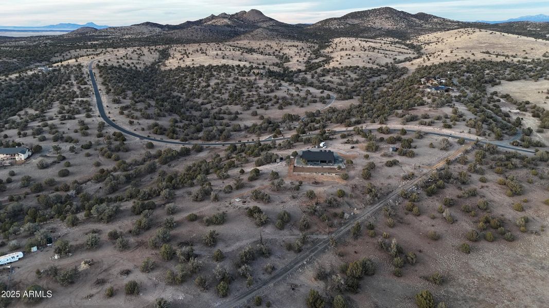 AERIAL DRONE SHOT FROM SOUTH END OF LOT AERIAL DRONE SHOT FROM SOUTH END OF LOT