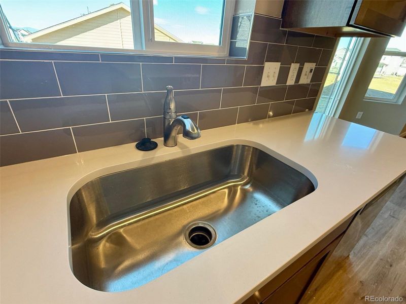 Close-up of interior finishes inside a home in , Watkins (Image 9).