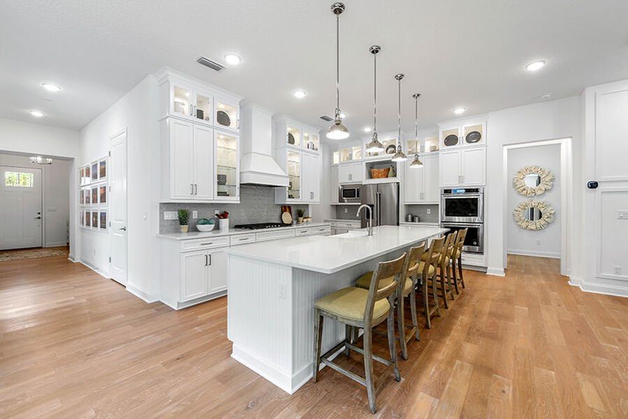 Representative furnished interior of a home built from the Harbor by Mattamy Homes in RiverTown, St. Johns (Image 42).