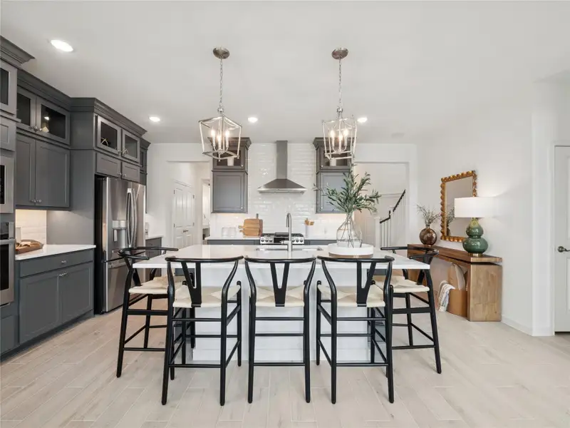 Gourmet island kitchen (*Photo not of actual home and used for illustration purposes only.)