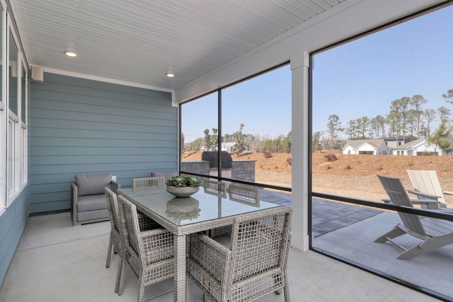 Representative exterior details of a home built from the Palmary by Pulte Homes in Forestwood, Longs (Image 3).