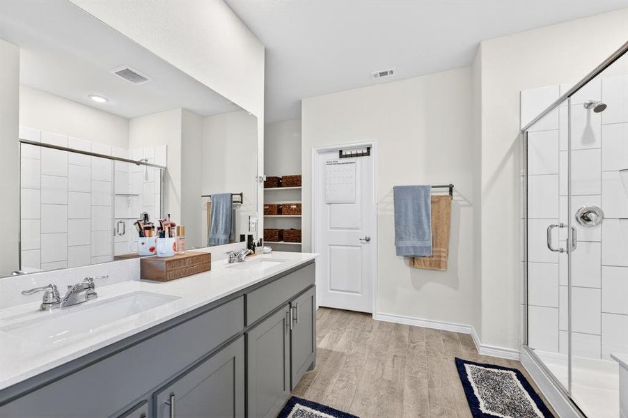 Furnished interior view inside a new home in , Fort Worth (Image 29).
