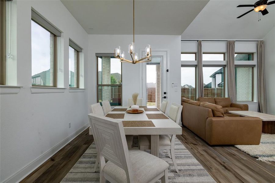 Furnished interior view inside a new home in , Celina (Image 13).