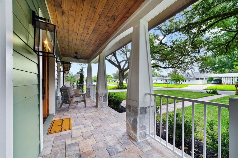 Exterior details and patio area of a home in , Winter Garden (Image 3). Exterior details and patio area of a home in , Winter Garden (Image 3).