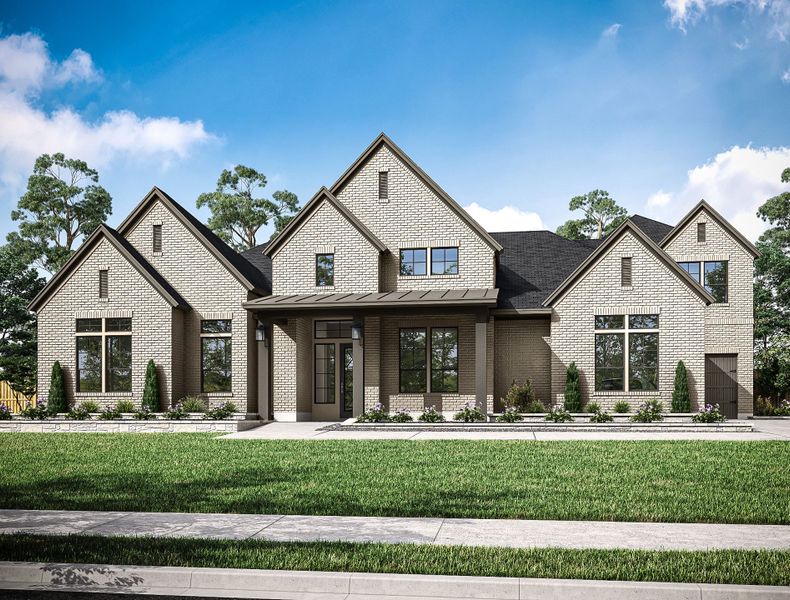 Image 5 representing the Meritage by Tri Pointe Homes in Legacy Grove, Montgomery, TX.