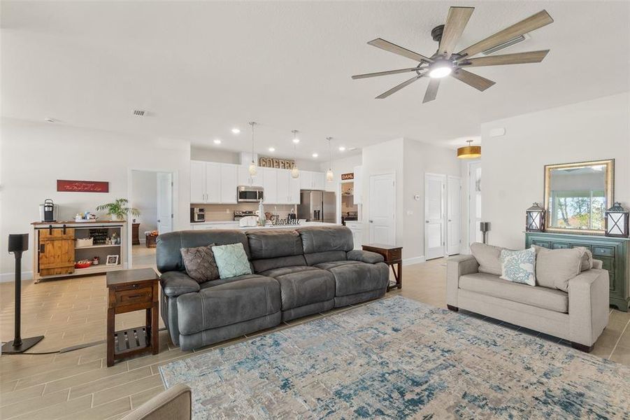 Furnished interior view inside a new home in , Palm Coast (Image 39).