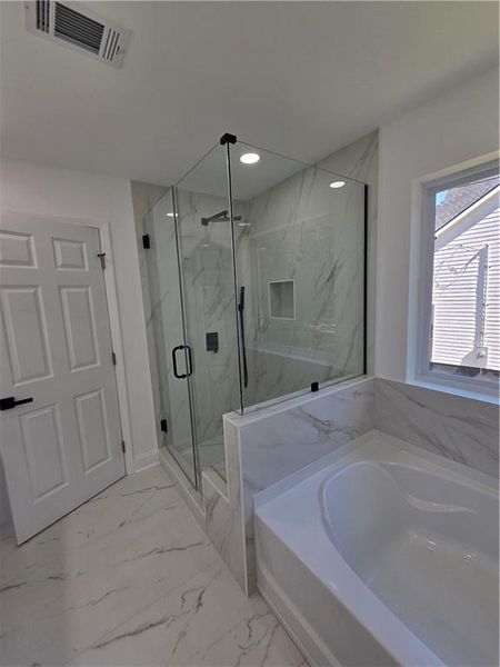 Furnished interior view inside a new home in , Austell (Image 11).