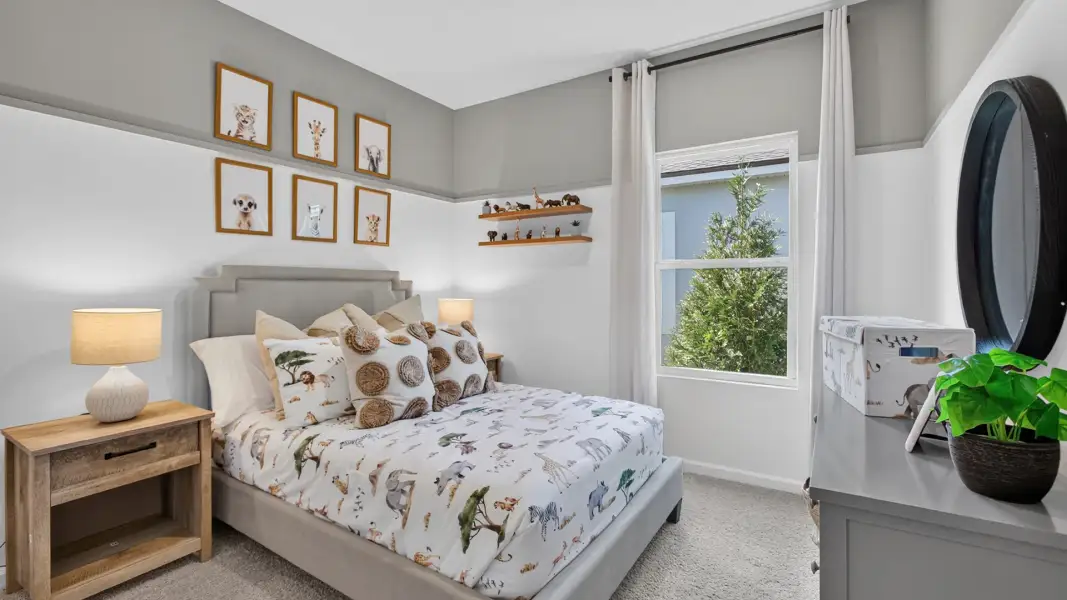 Furnished interior view inside a new home in Copes Landing, Jacksonville (Image 26).