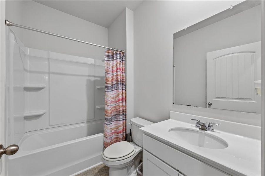 Furnished interior view inside a new home in Glen at Kensington, Lithia Springs (Image 9).