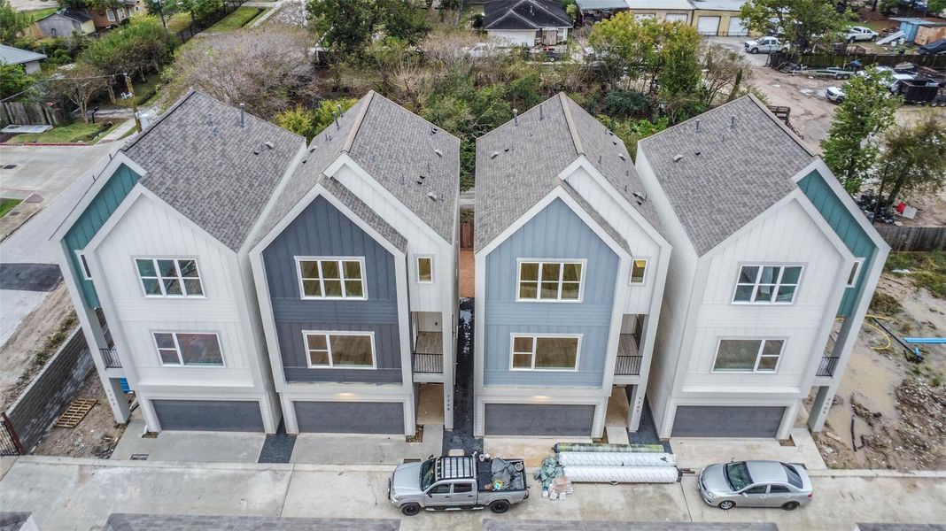Front exterior of a new home in , Houston, TX, highlighting curb appeal (Image 23).