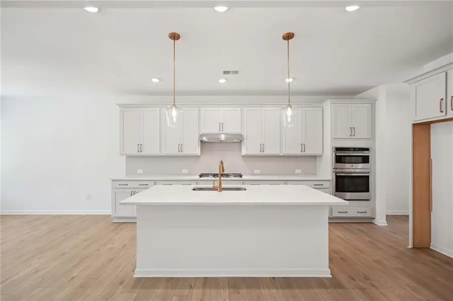 Furnished interior view inside a new home in Arbors at Richland Creek, Buford (Image 4).
