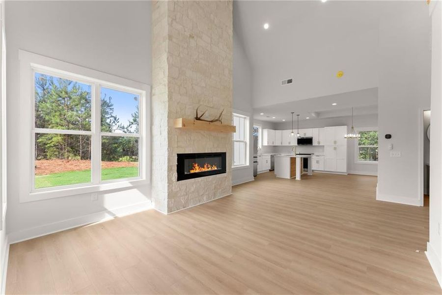 Spacious, unfurnished interior of a new home in , Buford (Image 14).