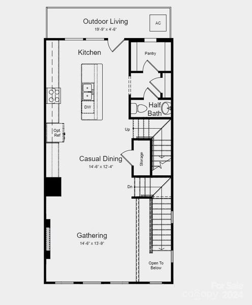 Floor Plan - Structural Options Added Include: full bathroom in place of a half bath