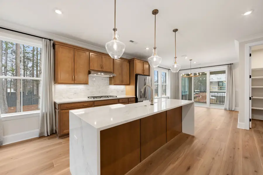Furnished interior view inside a new home in Ascend, Charlotte (Image 9).