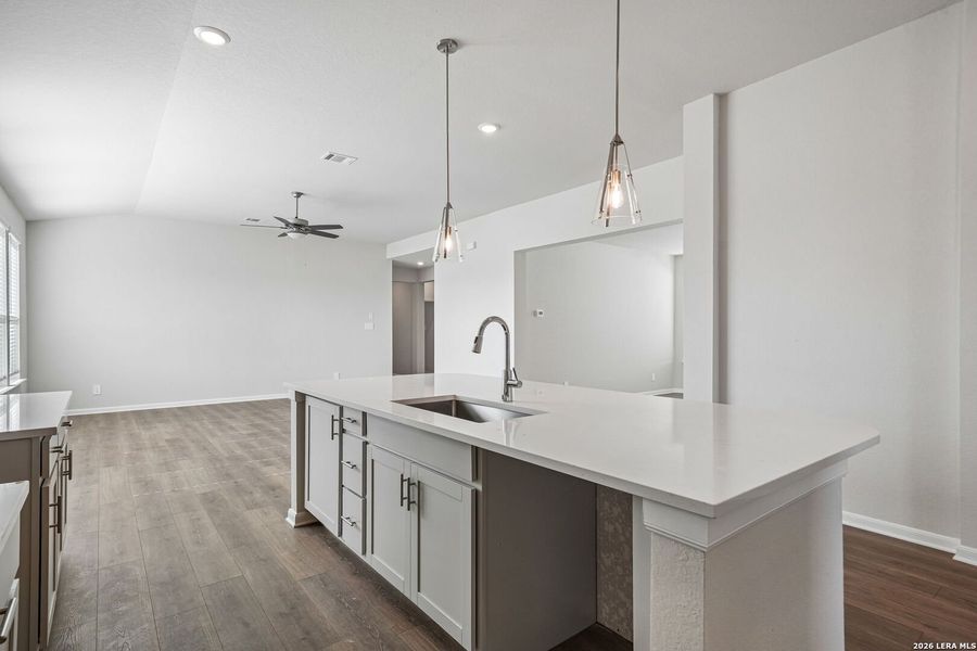 Furnished interior view inside a new home in Thomas Pond, San Antonio (Image 12).
