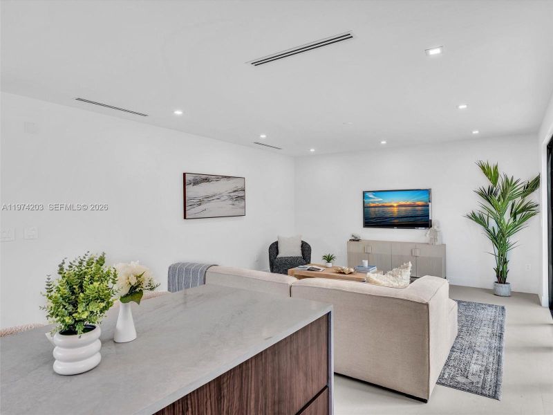 Furnished interior view inside a new home in , Dania Beach (Image 8).