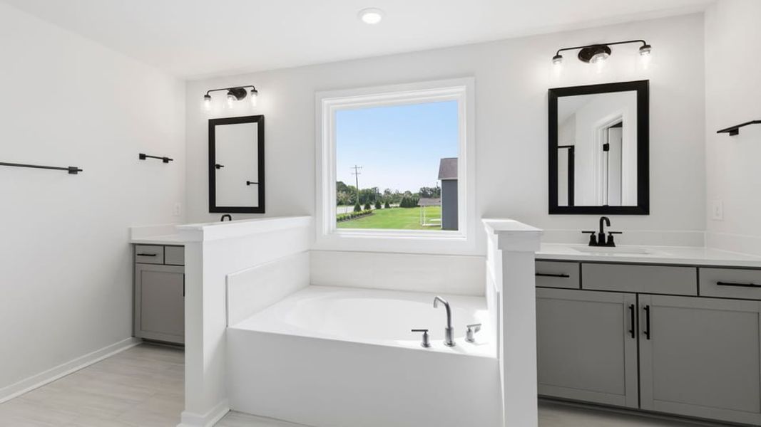 Furnished interior view inside a new home in Sycamore Cove, Woodruff (Image 10). Furnished interior view inside a new home in Sycamore Cove, Woodruff (Image 10).