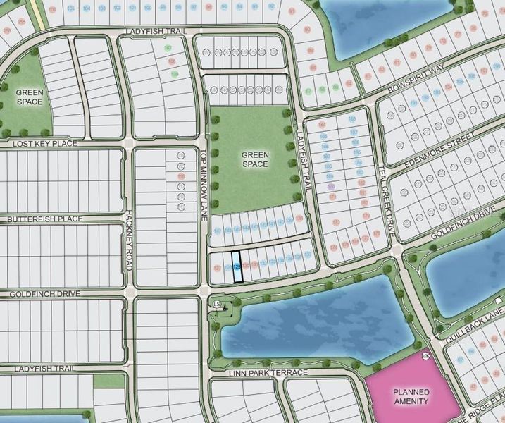 The Waters at Center Lake Ranch ~ Site Map The Waters at Center Lake Ranch ~ Site Map