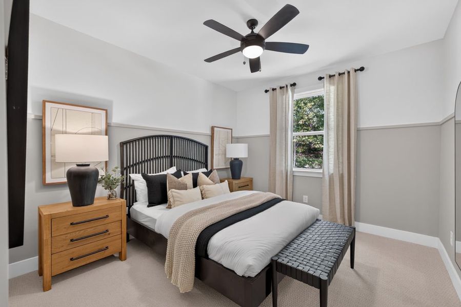 Representative furnished interior of a home built from the Wynfield by Pulte Homes in Bleckley Station, Ball Ground (Image 64).