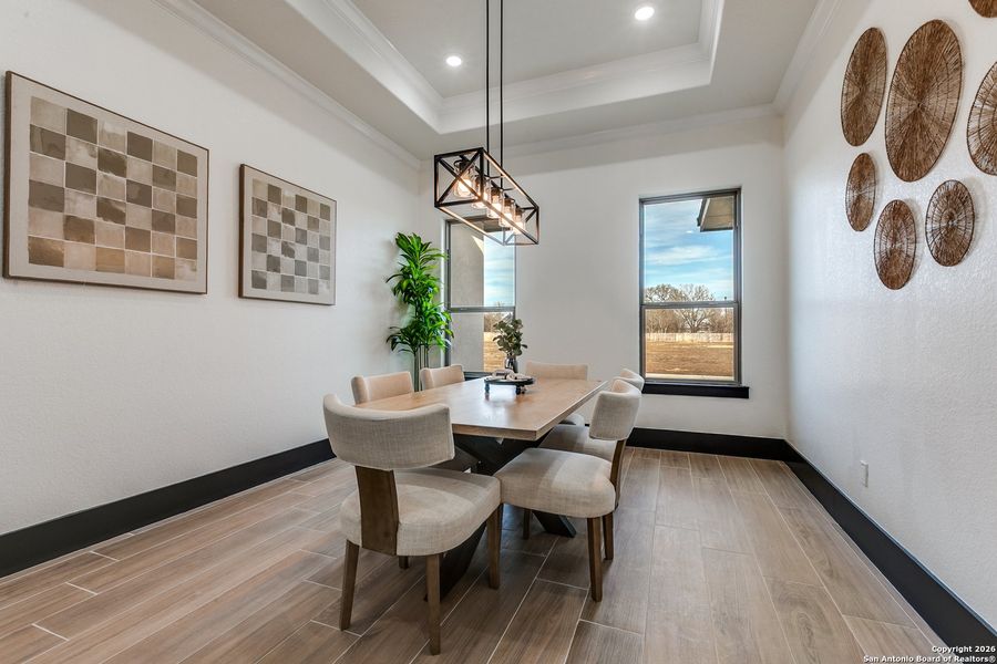 Furnished interior view inside a new home in , Castroville (Image 30).