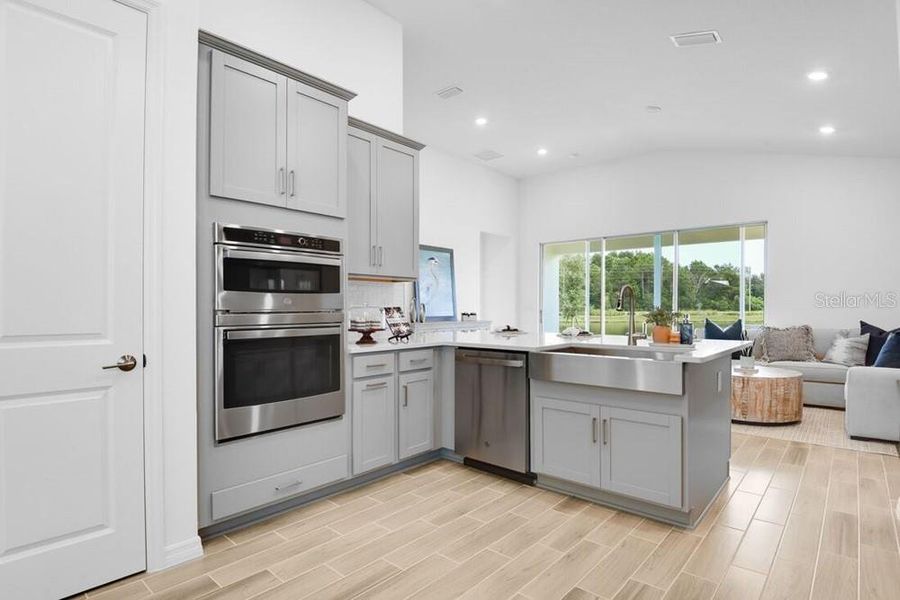 Furnished interior view inside a new home in Windward Preserve, Cocoa (Image 23).