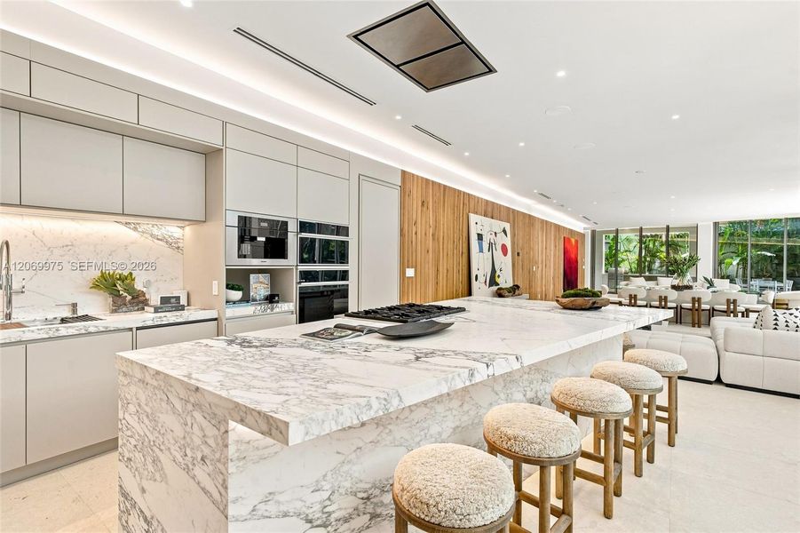 Furnished interior view inside a new home in , Miami (Image 6).